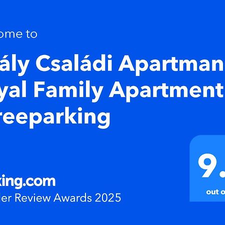 Kiraly Csaladi Apartman- Royal Family Apartment #Freegarage Budapest Extérieur photo