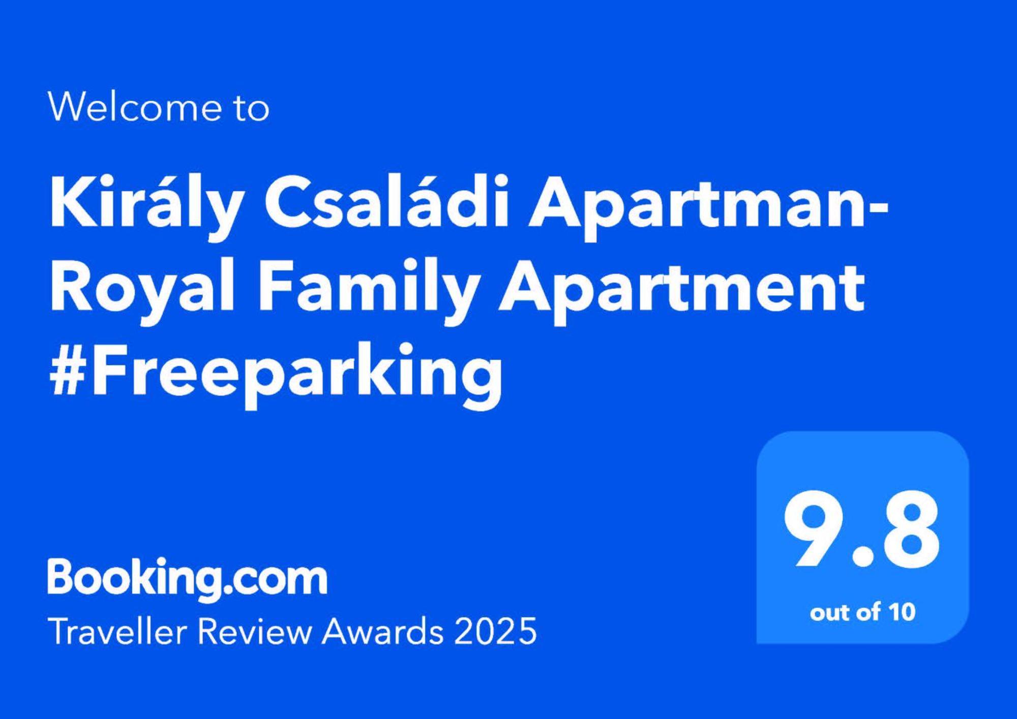 Kiraly Csaladi Apartman- Royal Family Apartment #Freegarage Budapest Extérieur photo