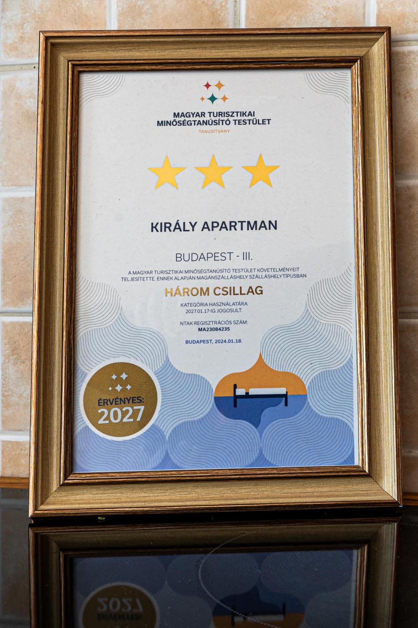 Kiraly Csaladi Apartman- Royal Family Apartment #Freegarage Budapest Extérieur photo